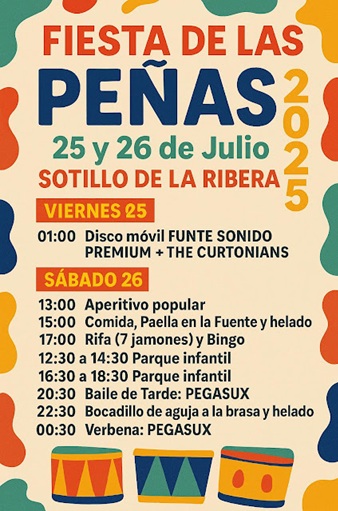 Fiestas de la Peñas 2025