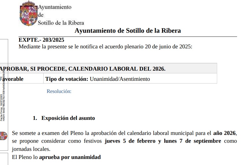 Fiestas 2026