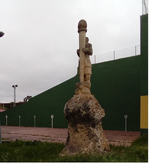 Escultura deportiva